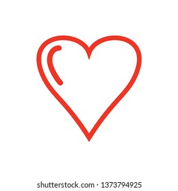 Heart Love Icon Vector