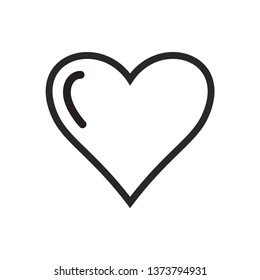 Heart Love Icon Vector