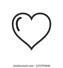 Heart Love Icon Vector