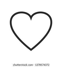 Heart Love Icon Vector
