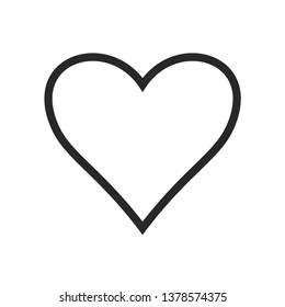 Heart Love Icon Vector