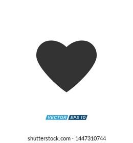 Heart Love Icon Vector Design Illustration 