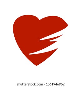 heart love icon vector design template