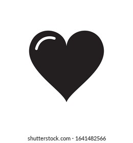 heart love icon vector design template