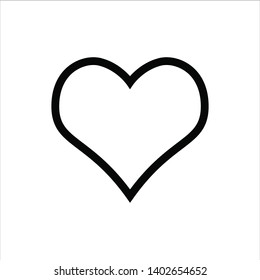 heart love icon vector illustration