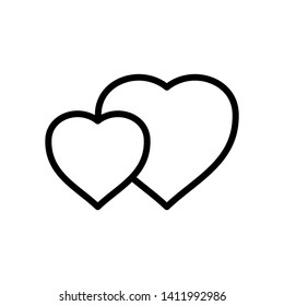 Heart Love Icon Vector Illustration