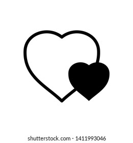 Heart Love Icon Vector Illustration