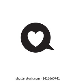 Heart Love Icon Vector Illustration - Vector
