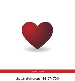 Heart Love Icon Vector Illustration