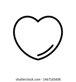 Heart Love Icon Vector Illustration