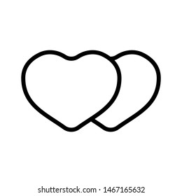 Heart Love Icon Vector Illustration