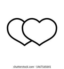 Heart Love Icon Vector Illustration