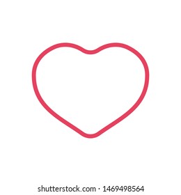 Heart Love Icon Vector Illustration