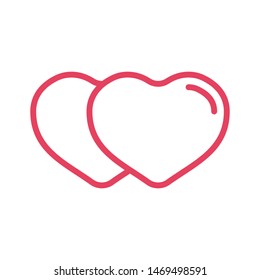Heart Love Icon Vector Illustration