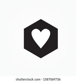 Heart Love Icon Vector Illustration