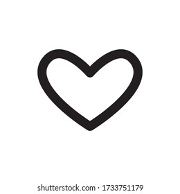 Heart Love Icon Vector Illustration