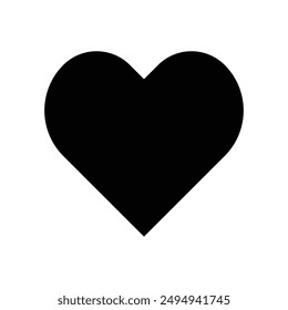 Heart love icon vector symbol