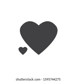 Heart Love Icon Vector Template