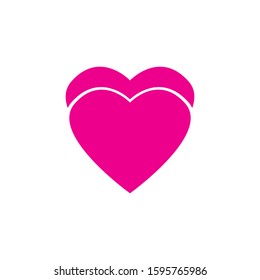 Heart Love Icon Vector Template