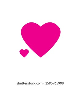 Heart Love Icon Vector Template
