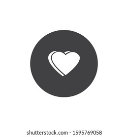 Heart Love Icon Vector Template