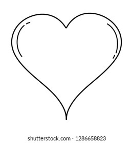 heart love isolated icon