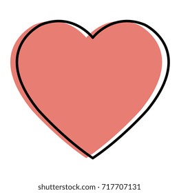 heart love isolated icon
