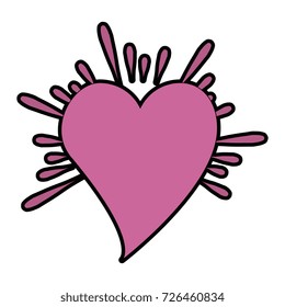 heart love isolated icon