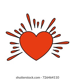 heart love isolated icon