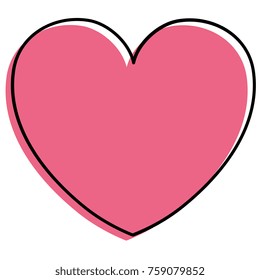 heart love isolated icon