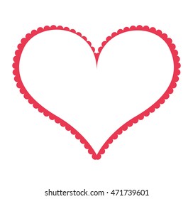 heart love isolated icon vector illustration design