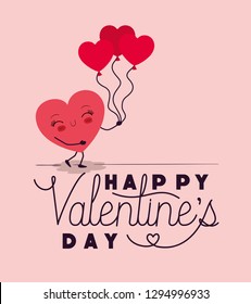 heart love kawaii character