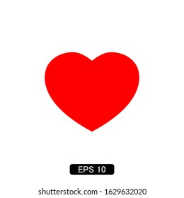 heart love like icon vector illustration logo template