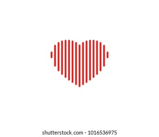 Heart Love Line Logo