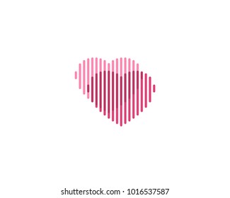 Heart Love Line Logo