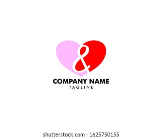 Home Heart Logo Design Template Stock Vector (Royalty Free) 1737335006 ...