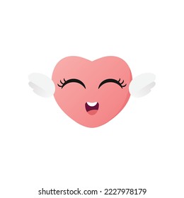 Heart Love Mascot Cute Happy