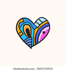 heart, love, pattern, card, geometric, background, vector, poster, happy, abstract, flat, graphic, template, concept, elegant, minimal, modern, design, gift, party, cover, gold, minimalist, anniversar