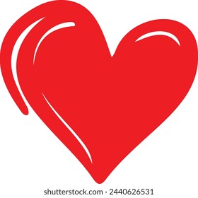 Heart, love, romance or valentine's day vector icon