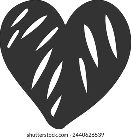 Heart, love, romance or valentine's day vector icon