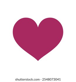 Heart, love, romance or valentine's day red heart. Heart vector icons. Artistic black heart icon vector.