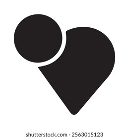 Heart, love, romance or valentine's day red heart. Heart vector icons. Artistic red heart love symbols isolated editable vector.
