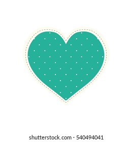 Heart love romanticism icon vector illustration graphic design