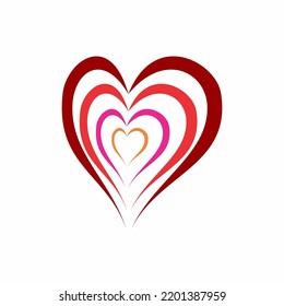 heart love sign happy icon design
