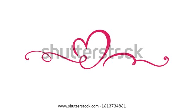 Heart love sign logo. Design\
flourish element valentine card for divider. Vector illustration.\
Infinity Romantic symbol wedding. Template for t shirt, card,\
poster.