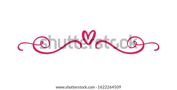 Heart love sign logo. Design
flourish element valentine card for divider. Vector illustration.
Infinity Romantic symbol wedding. Template for t shirt, card,
poster.