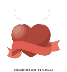 heart love silhouette icon