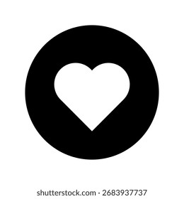 Herz Liebe Solid Symbol