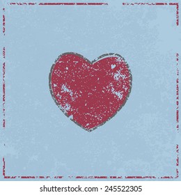 heart love symbol design, vector illustration