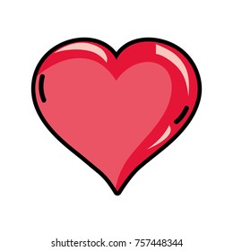 heart love symbol icon romance